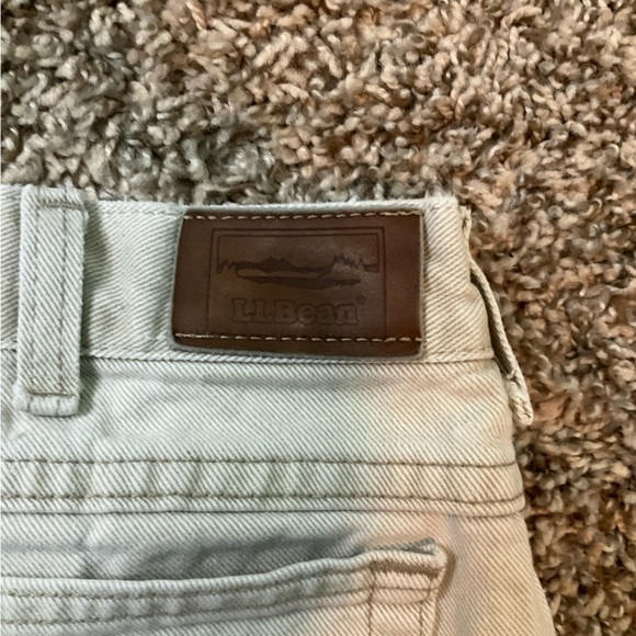 LL Bean Classic Fit Jeans Of-White Size 36W x 29L - Picture 5 of 8